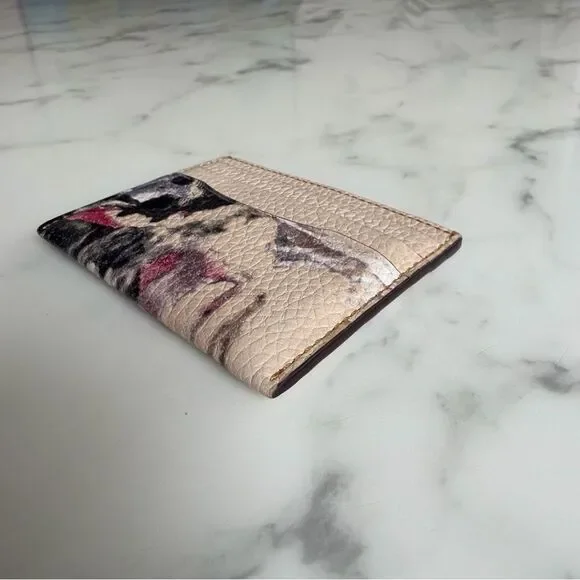 Coach X Mint + Serf Card Case Ivory Multicolor CD685 - Picture 9 of 9